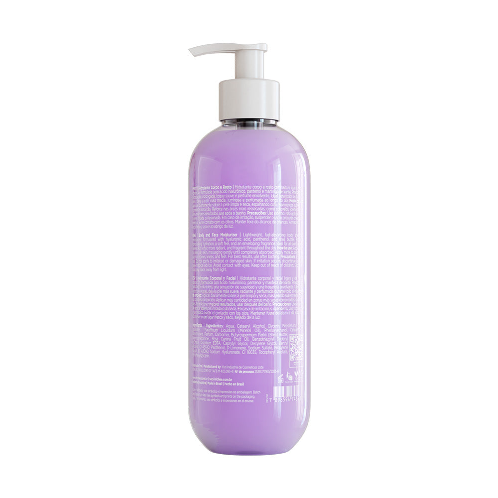 Hidratante Corpo e Rosto Uva 200ml