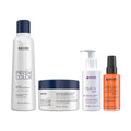 Kit Shampoo, Máscara Prismcolor, Riplex Pós Química e Oil Argan e Ojon 60ml