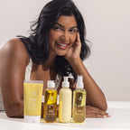 Kit Esfoliante, Gel de Banho, Hidratante e Body Splash Melão